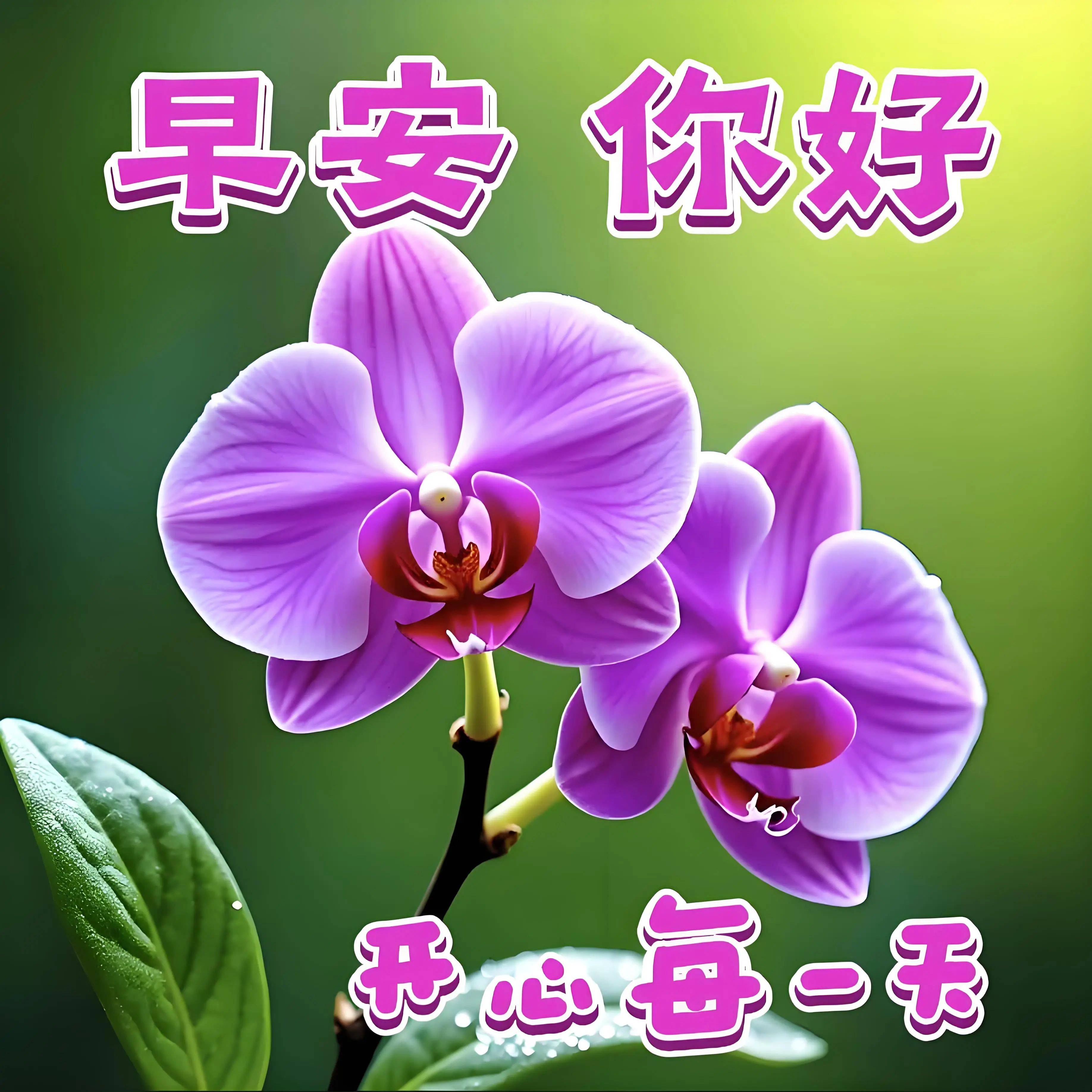 早安图片 早上好问候语,每天不重样,快收藏起来备用吧~