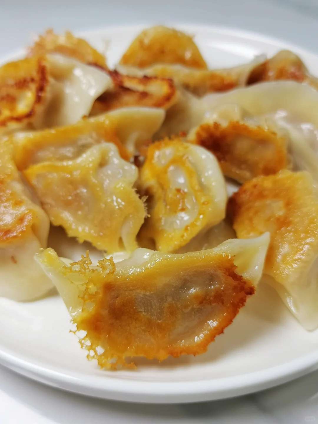 虽然看着土,但真的健康又美味!五,煎饺的花式吃法