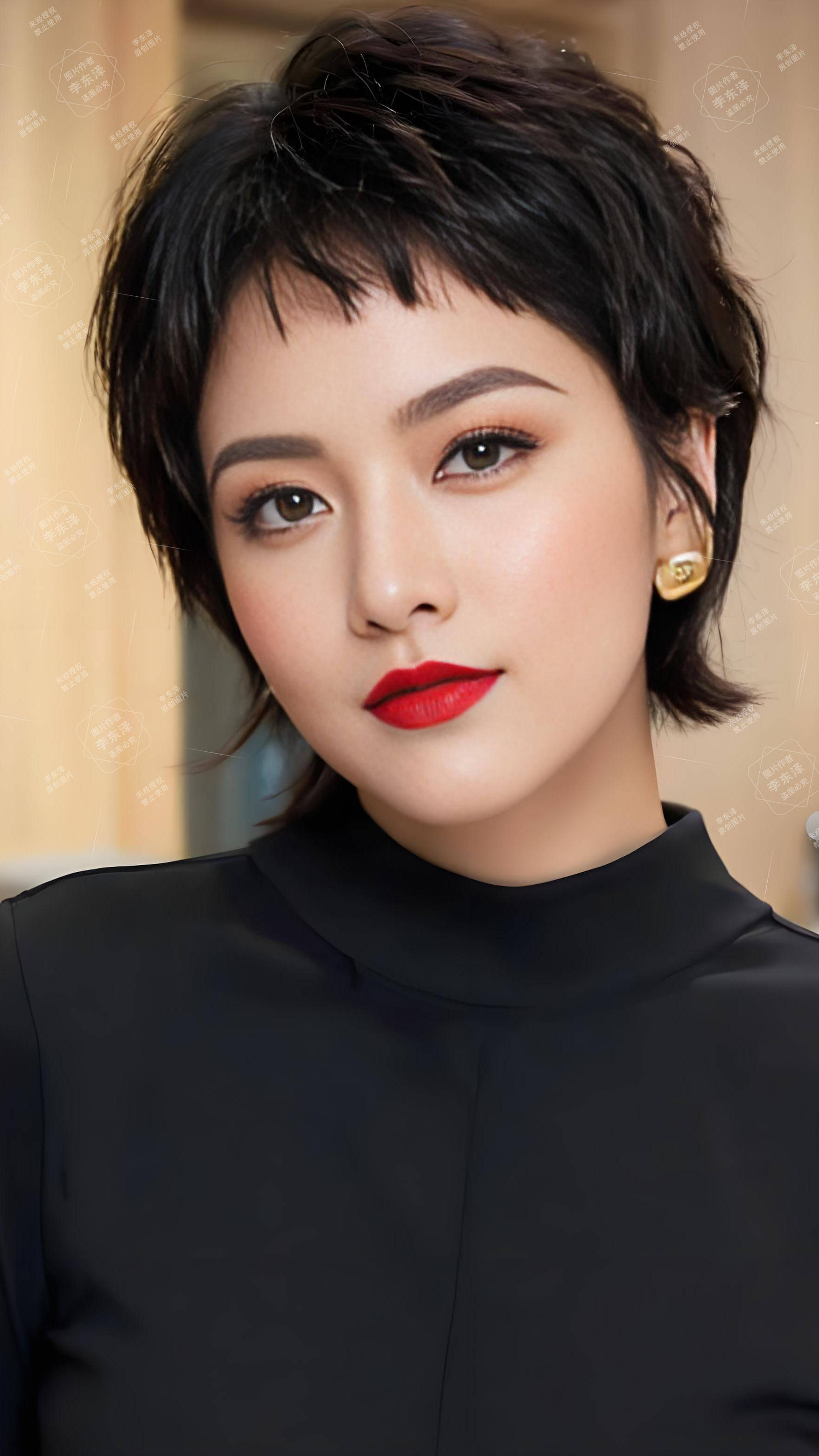 2025夏季流行这23款女性短发?适合年龄25~50岁,按脸型选不踩雷