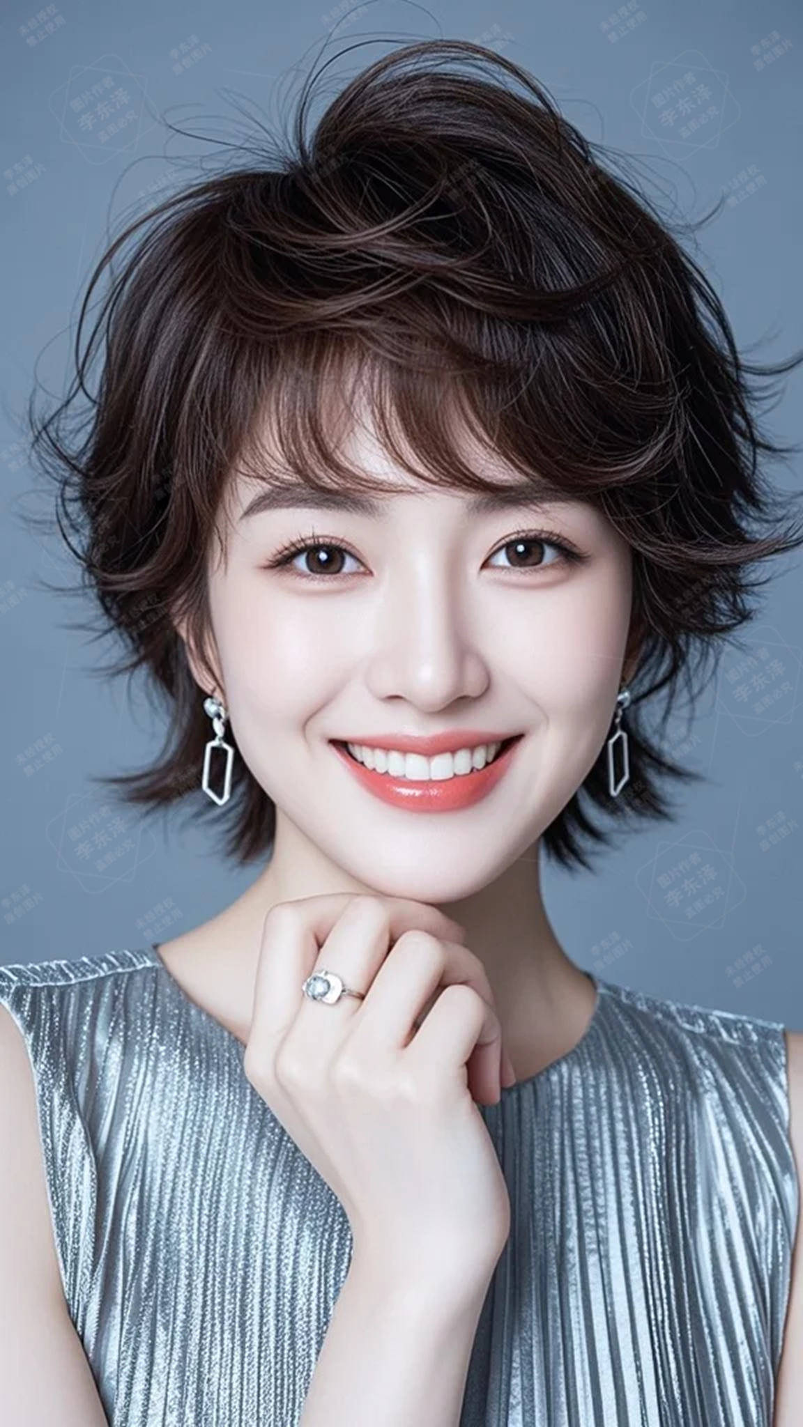 2025夏季流行这23款女性短发?适合年龄25~50岁,按脸型选不踩雷