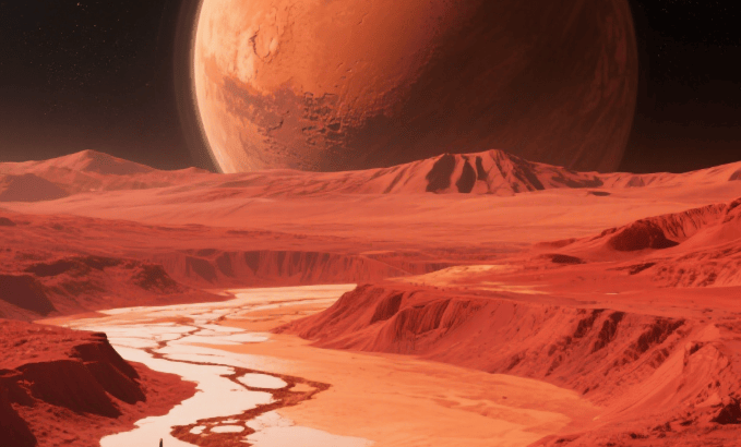 火星曾是水世界？自转轴倾斜或是干涸主因