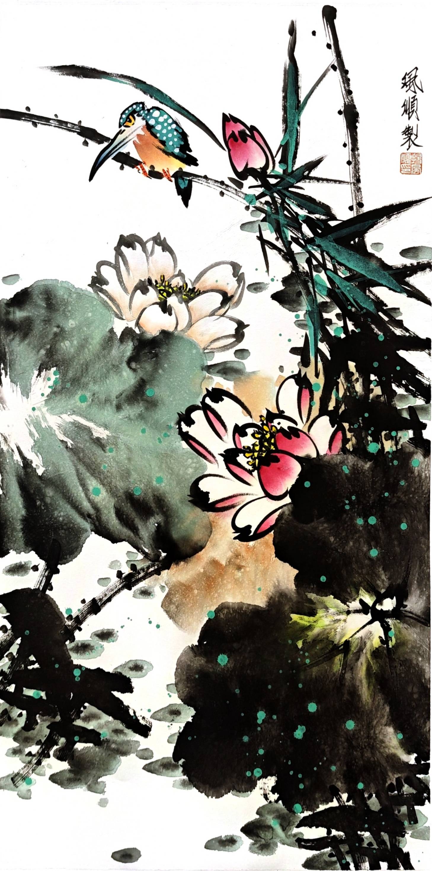 中国当代著名画家杨风顺应邀出席新西兰总理珍妮·希普利欢迎晚宴