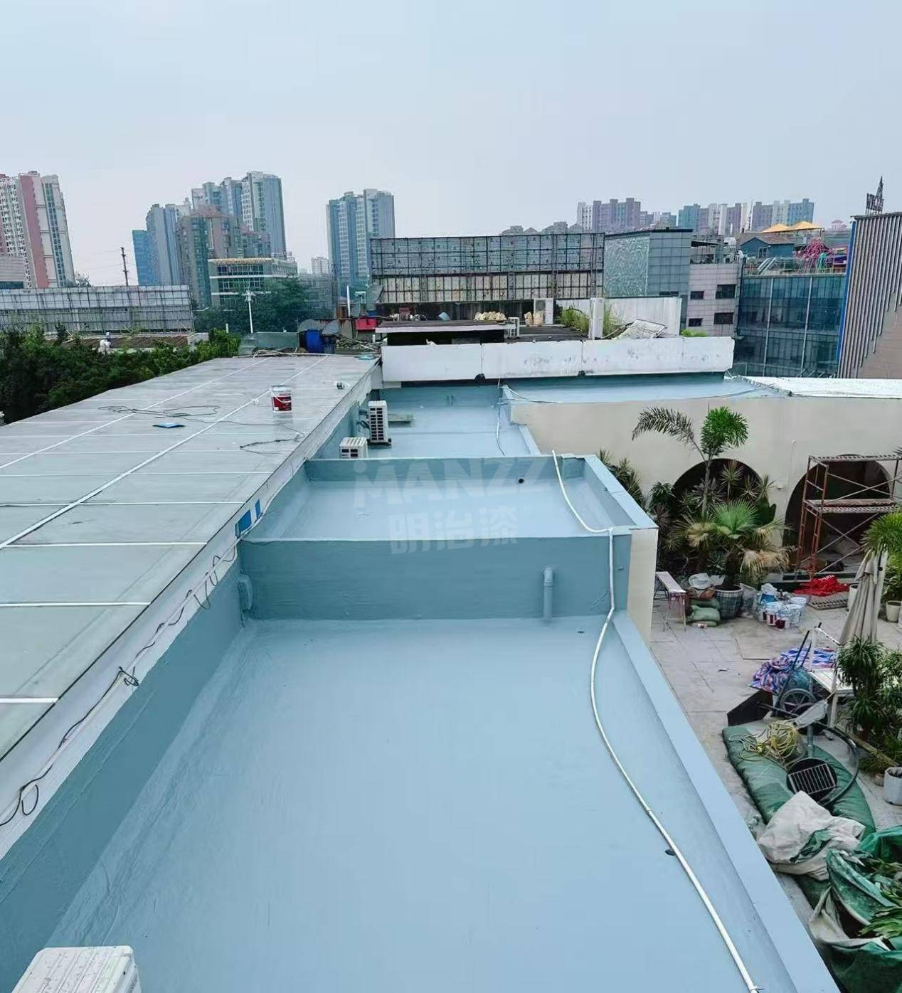 明治漆·天面防水