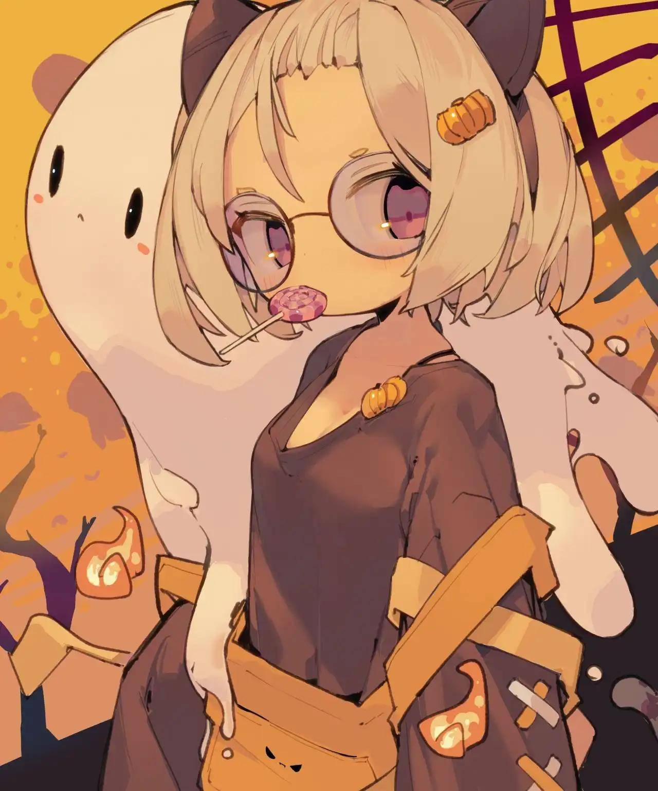 pixiv推荐巨巨可爱软萌萝莉画师nep精选插画分享