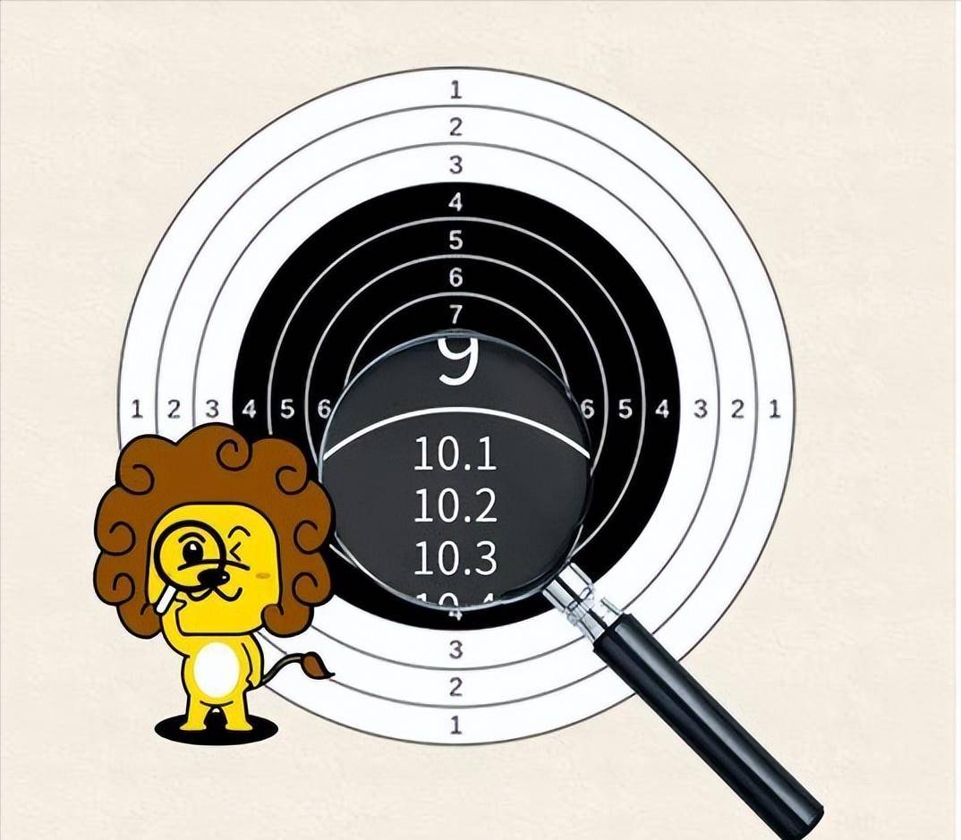奥运会十米步枪靶心为何仅0.5毫米,背后有何深意,避免轻松打中吗?
