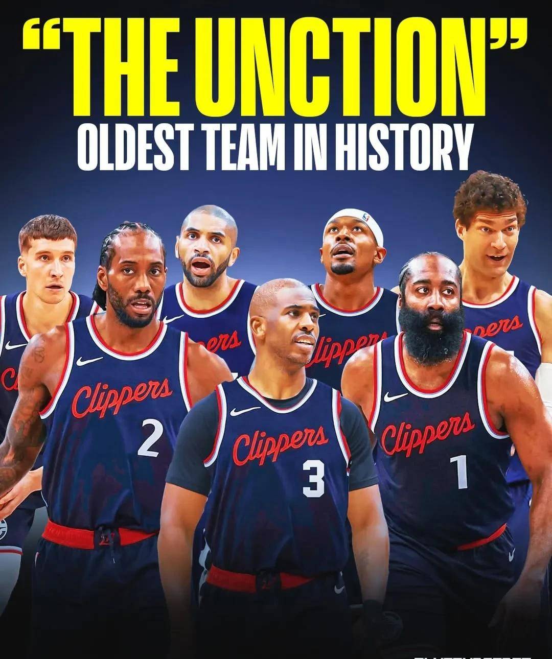 快船四新换四旧,旧将数据暴跌,新阵容能争冠吗?