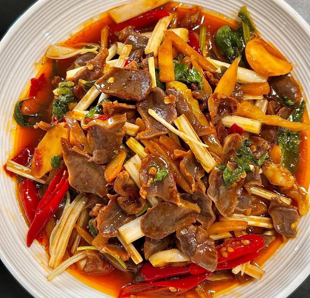 爆炒郡肝:一把火里的江湖味