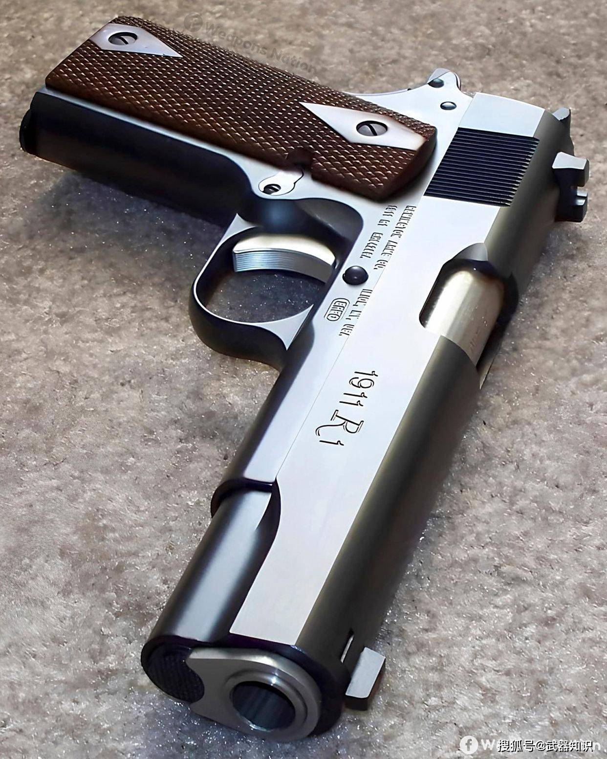 传承百年经典设计 雷明顿1911r1半自动 美式硬派风让爷们味十足