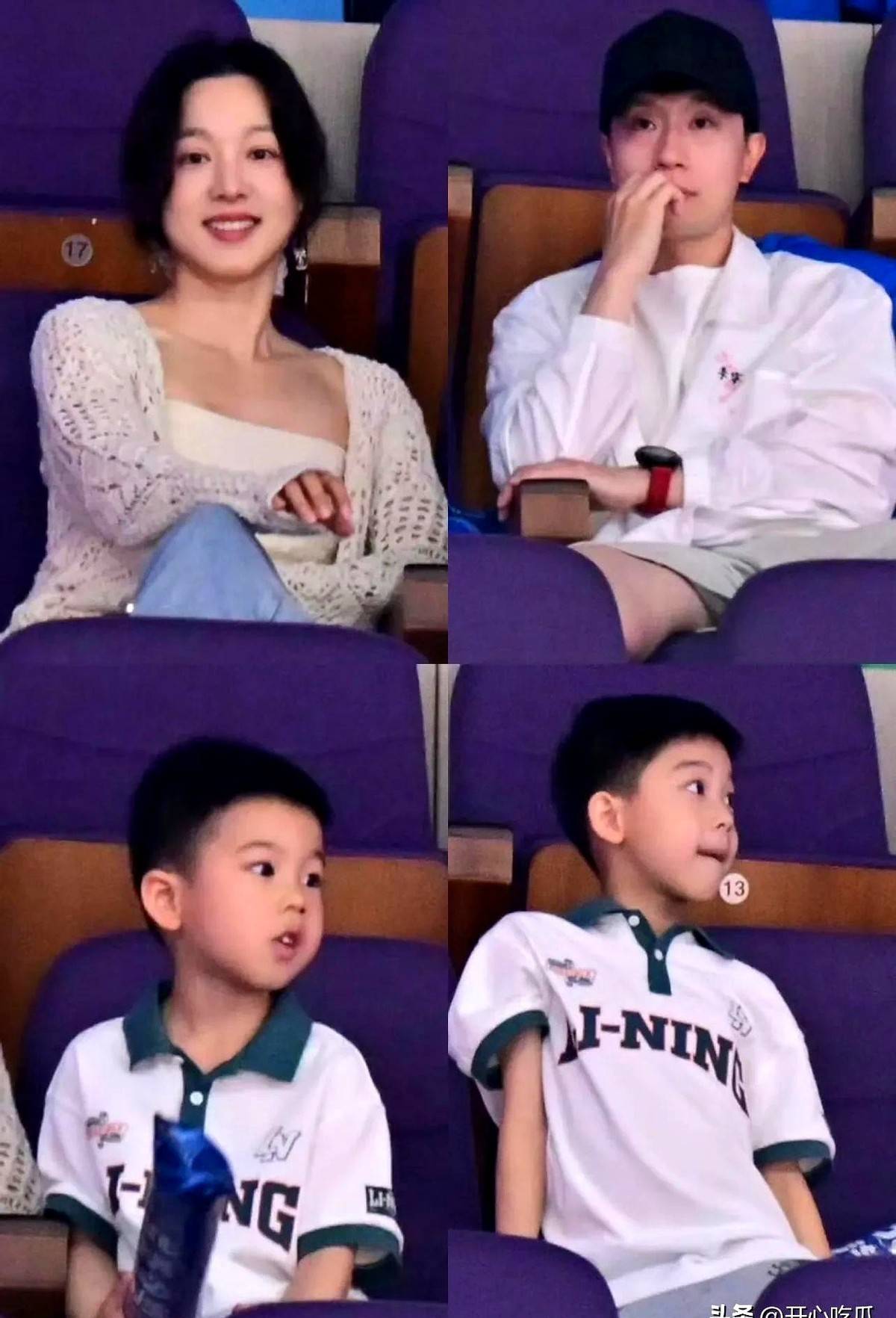 马龙两个儿子当童模走秀舞台上单手翻跟头活泼帅气有运动天赋