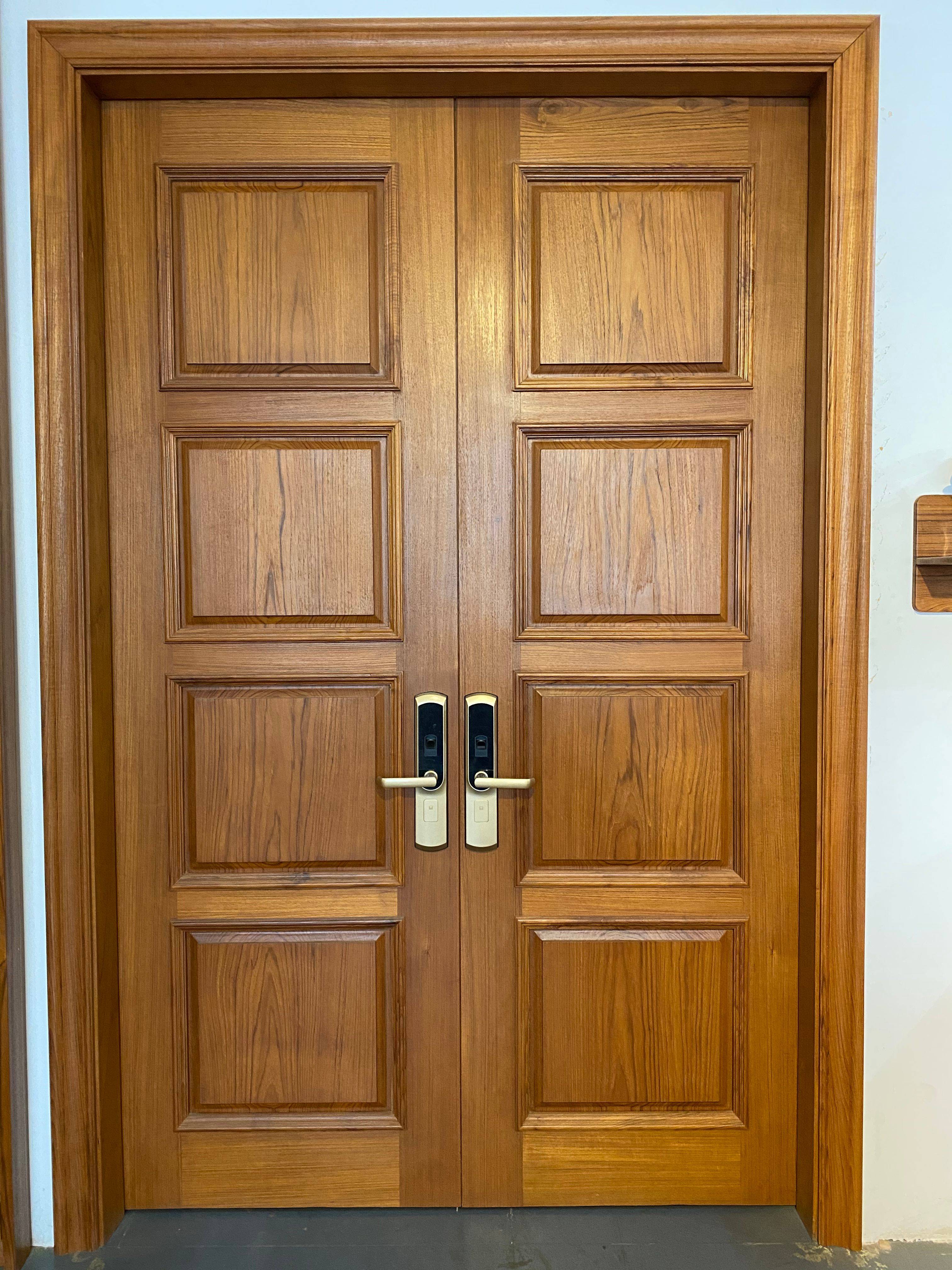 一扇好门的自我修养,皇太子柚木大门优势尽显