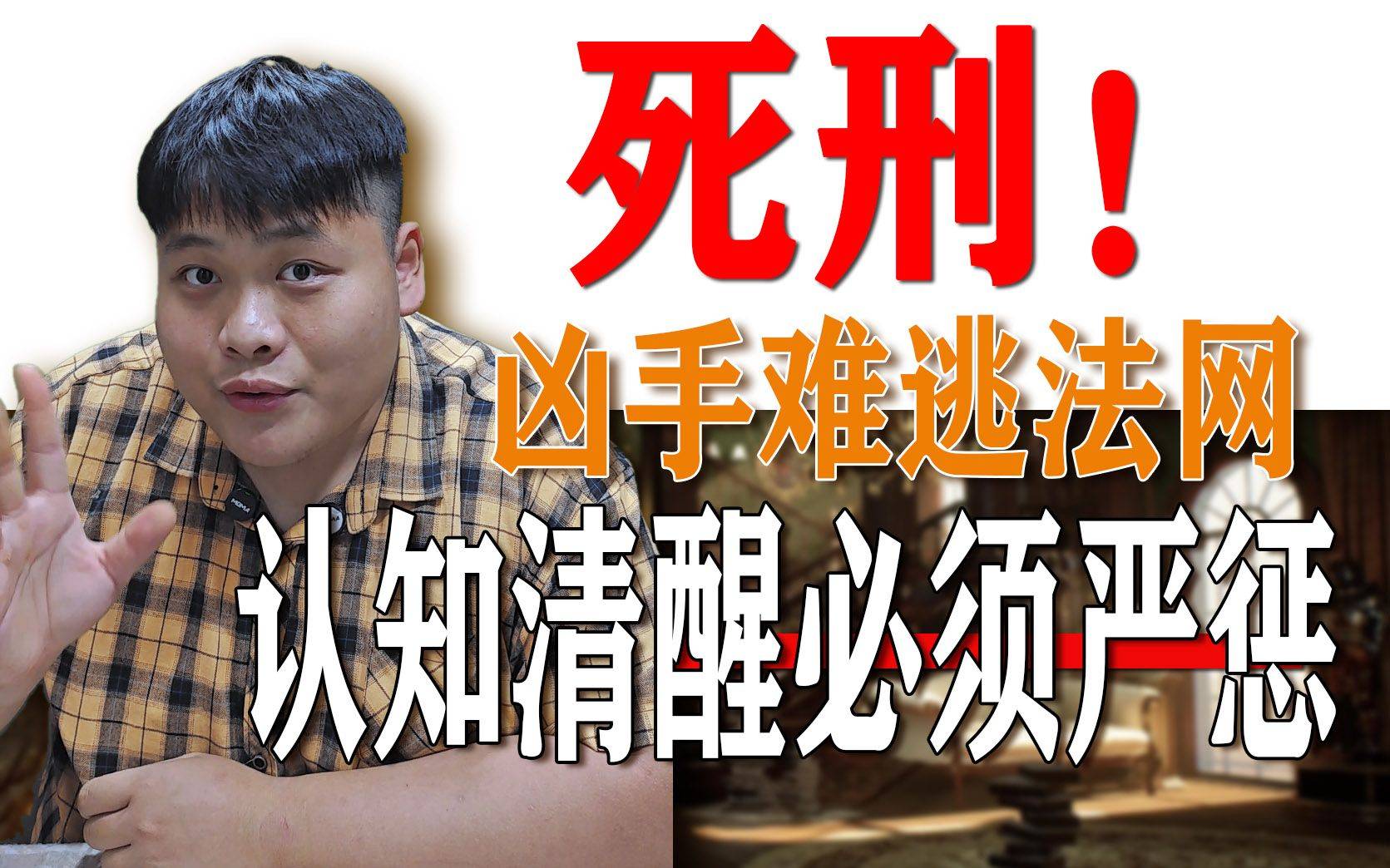 死刑!凶手难逃法网 认知清醒必须严惩