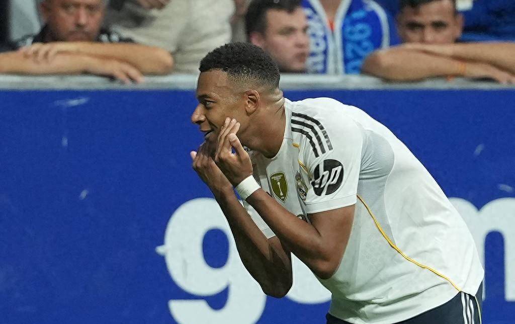 40年一遇!姆巴佩包揽皇马新赛季三球,开局两连胜零封争冠可期