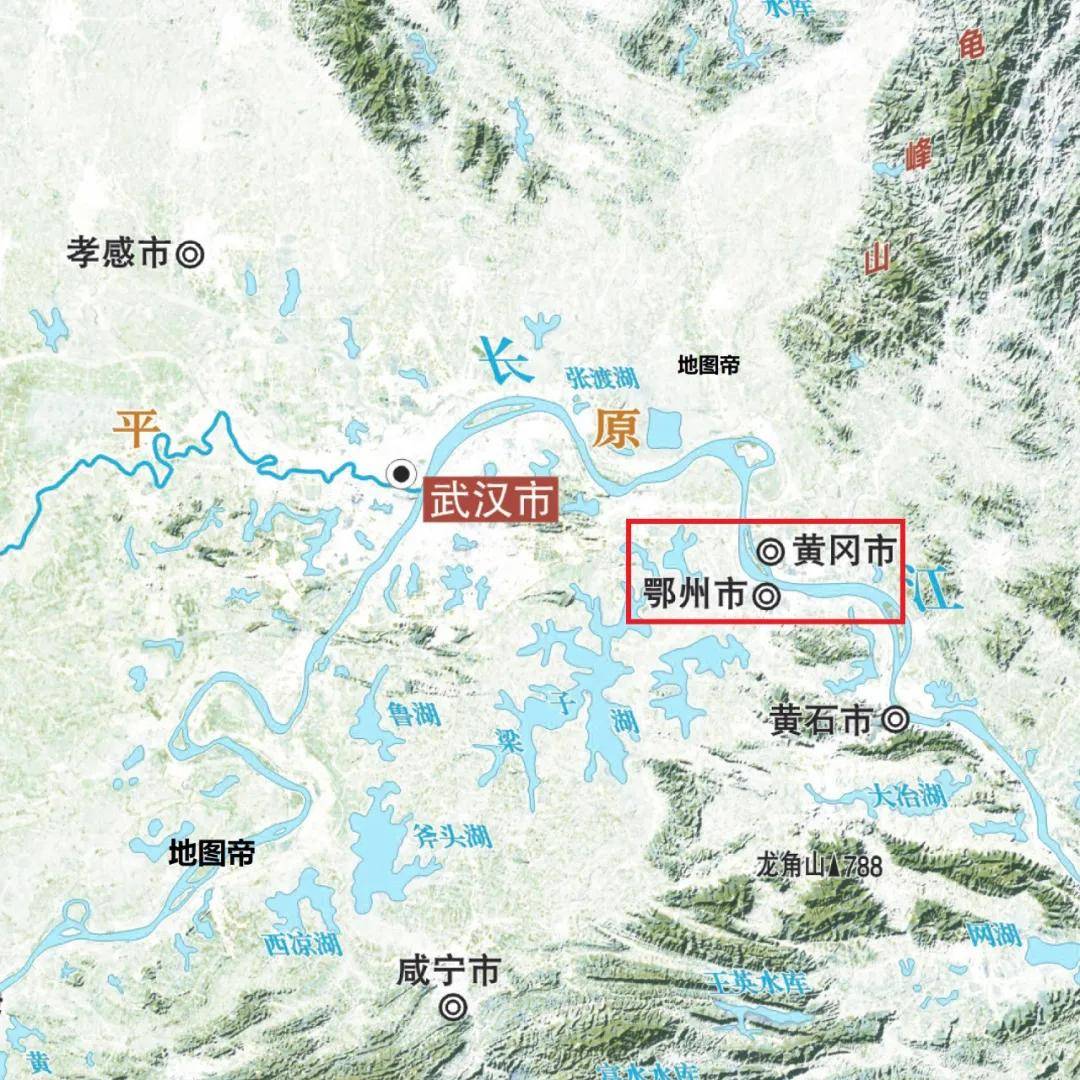 一座桥的距离,湖北的黄冈和鄂州,可以合并吗?