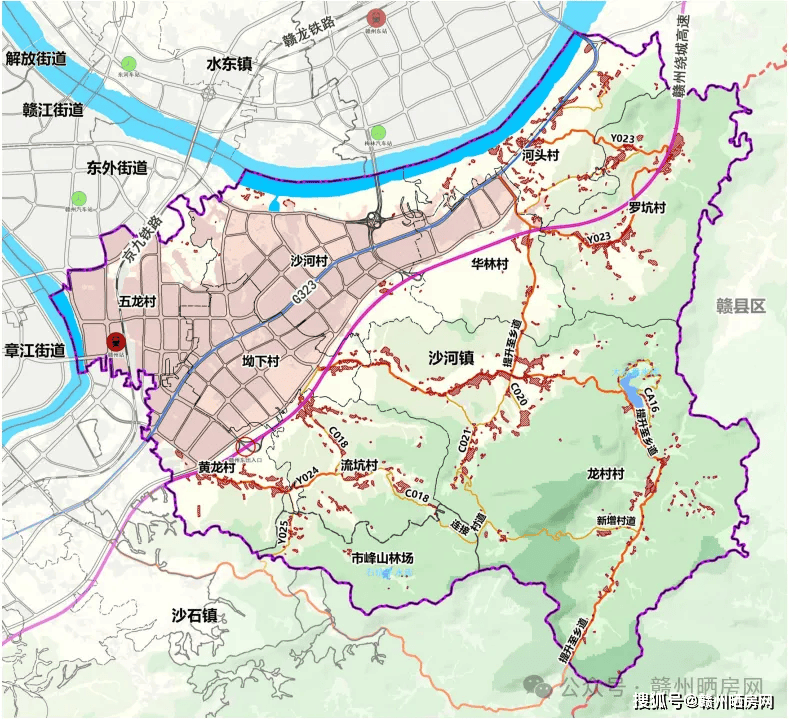 赣州这个片区规划蓝图公布