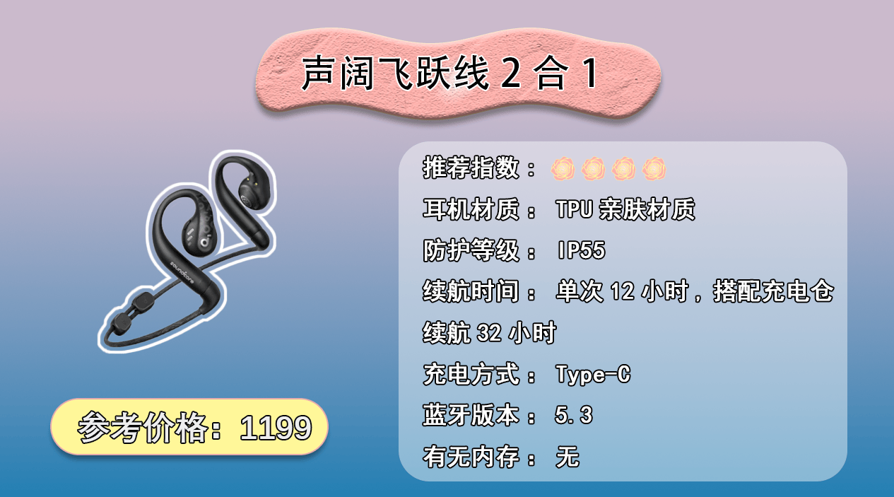 健身用什么耳机比较好?推荐十款佩戴舒适稳固的耳机