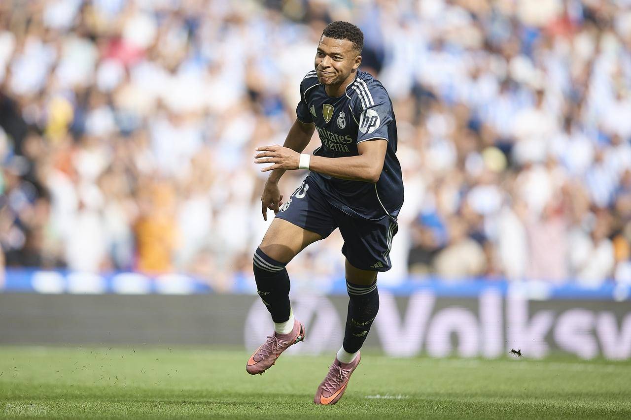 皇家社会1-2皇马，赛后评分：不是姆巴佩第一，皇马15号排第一