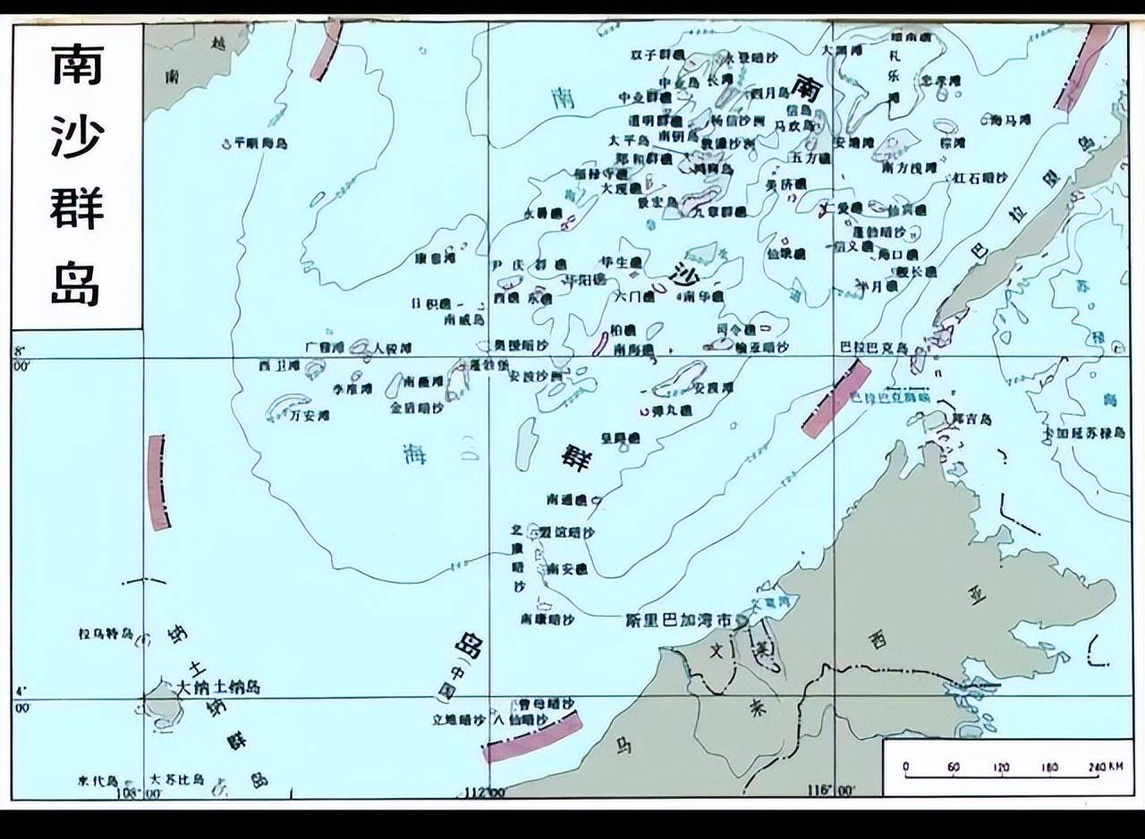 我国南沙共有230个岛礁,我国仅控制了9个,剩余的分别归谁管辖?