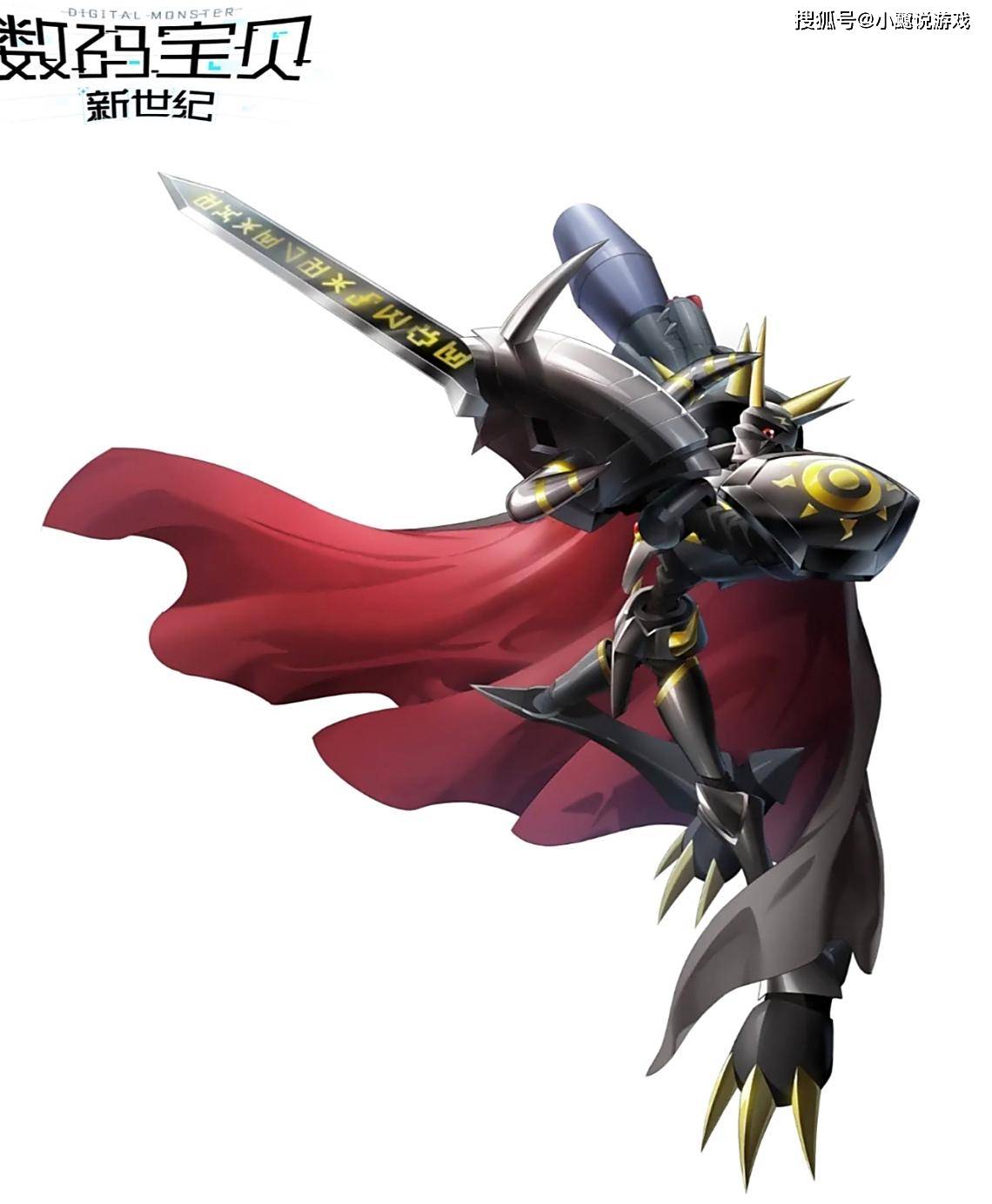 新数码宝贝的情报出来了,正如大家所知晓的那样,正是 sp 暗黑奥米加兽