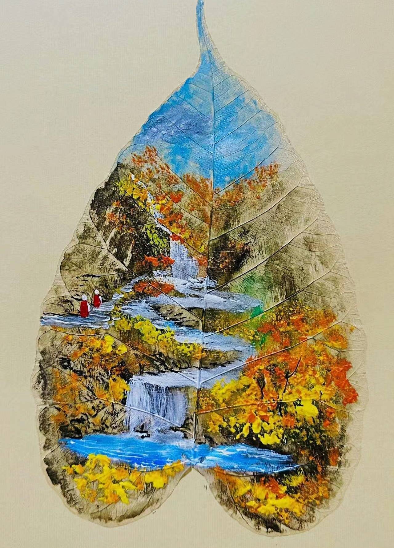 禅心入画 叶蕴万象