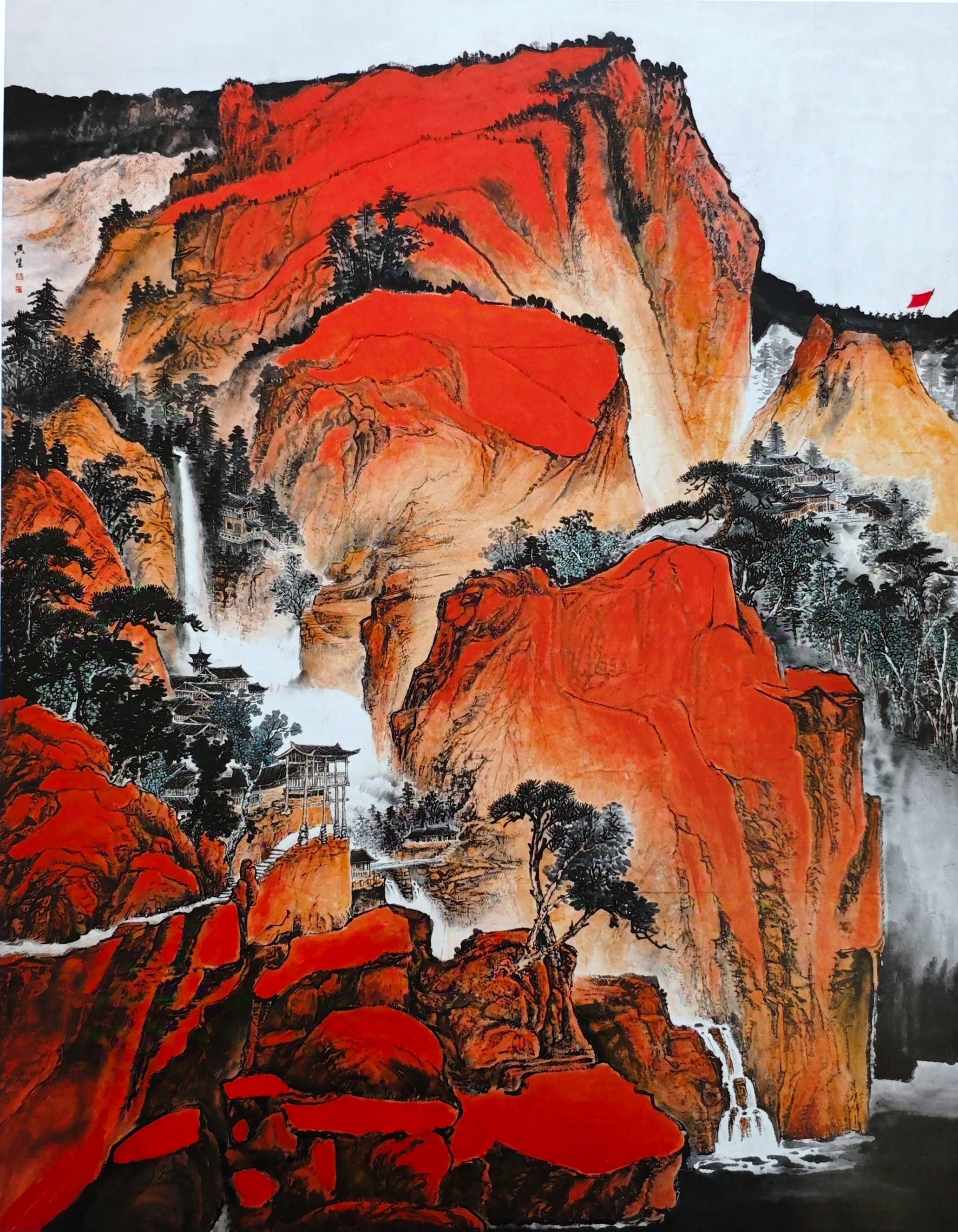 —江苏溧阳画家尤其生的艺术人生与山水精神