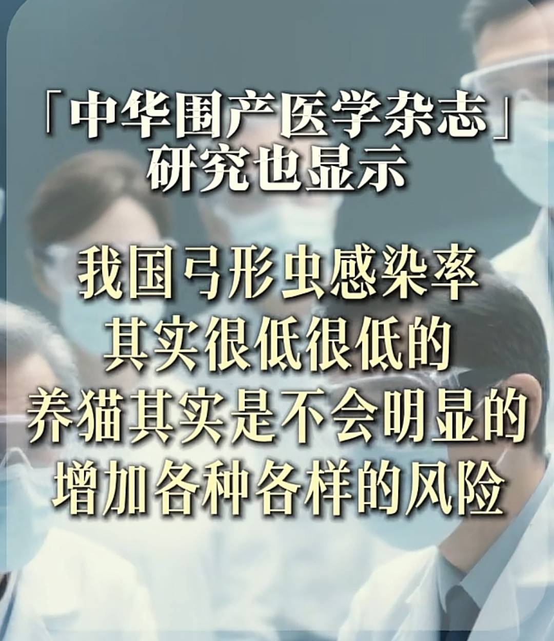 社区医生：怀孕别养猫了,二手烟反倒没事！孕妇无语了