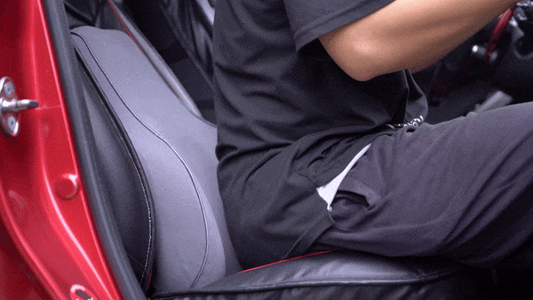 有了它，久坐腰背依旧舒服-8H小灰狗托腰护椎腰靠体验分享