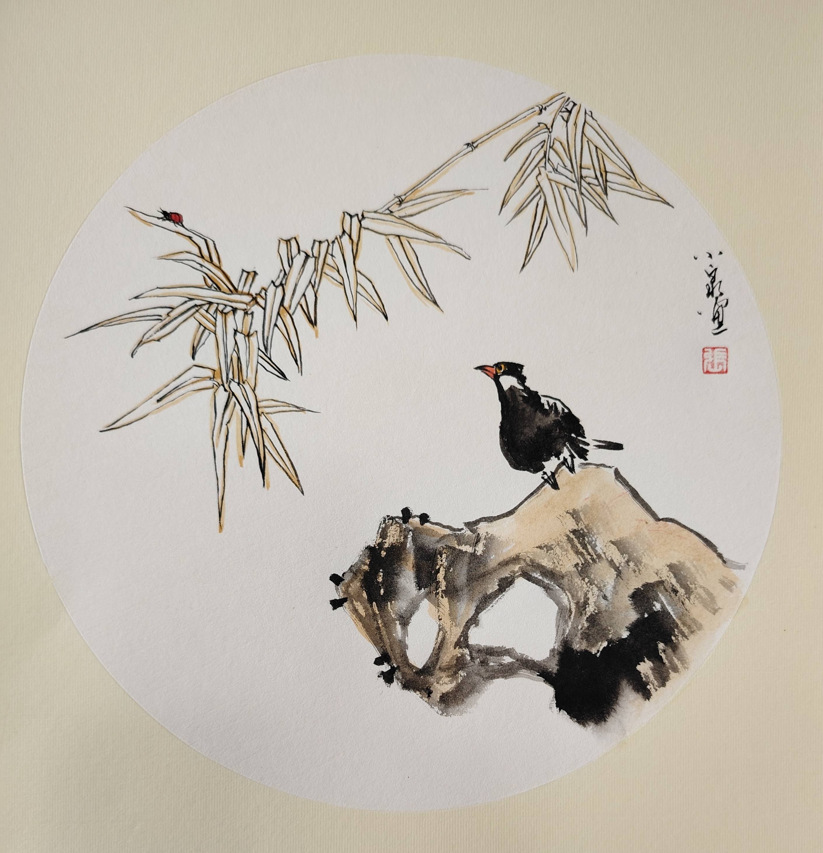 笔墨赋灵韵 禽鸟跃丹青