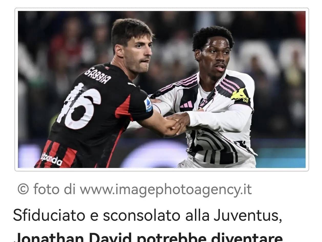 意甲媒体透露：米兰冬季想租借戴维，前提是要送走希门尼斯，否则很难完成