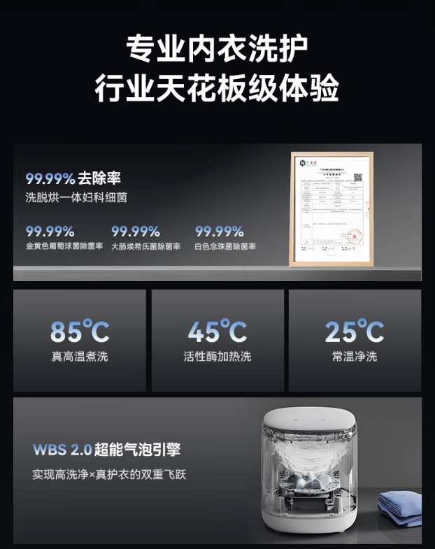 颠覆内衣洗护体验！希亦ACE2携15项硬核科技重磅上市，重新定义行业标准