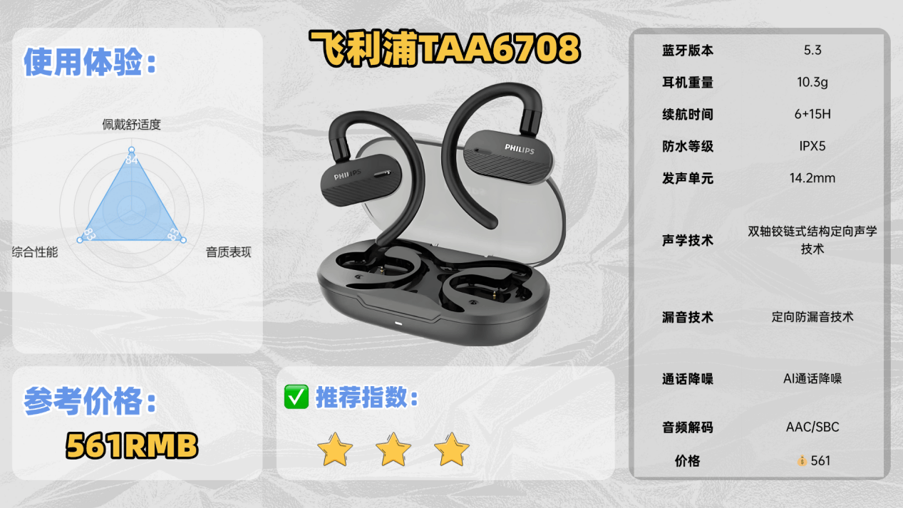 高性价比开放式耳机有哪些？2025开放式蓝牙耳机排行榜前十名推荐