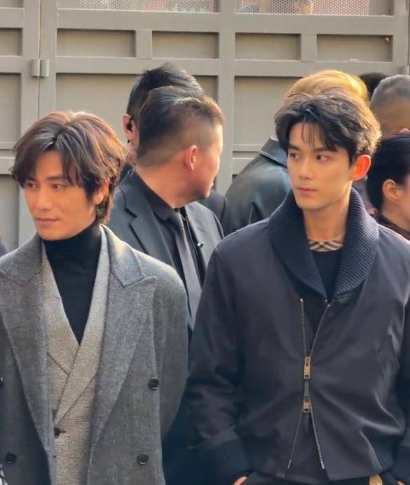 北京burberry活动,49岁陈坤与25岁吴磊同框