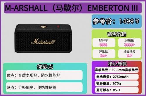 蓝牙音箱哪个牌子好?最新迷你蓝牙音箱十大排名,男女都喜欢!