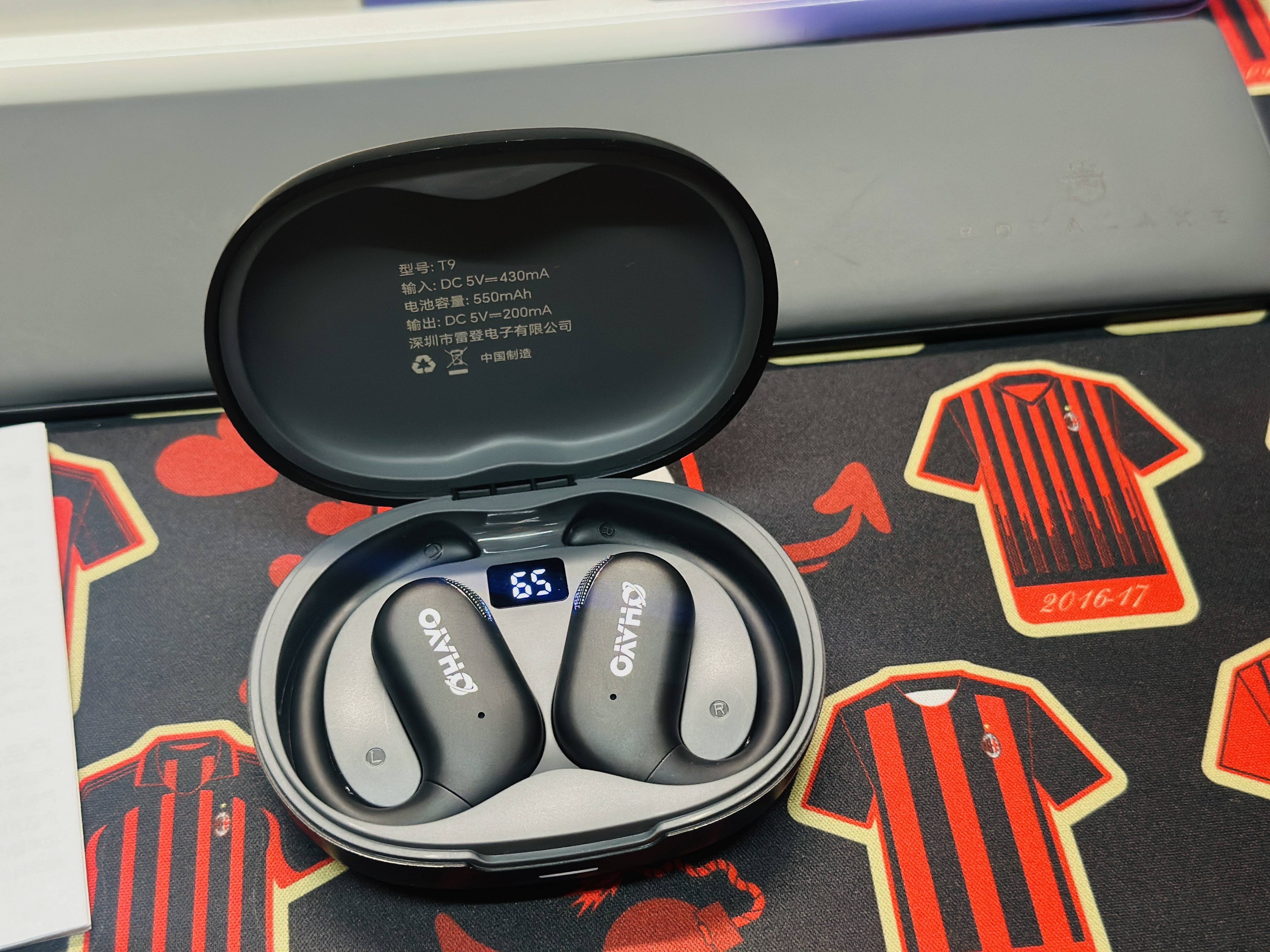 开放式耳机新标杆?雷登 T9:16.2mm大单元35小时续航