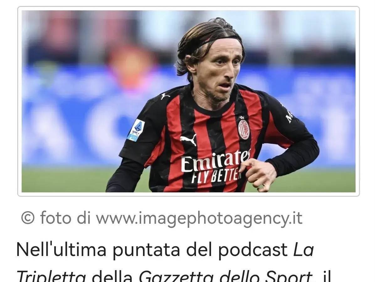 意甲知名记者:莫德里奇应当轮休,只有这样才能恢复赛季初的最佳状态