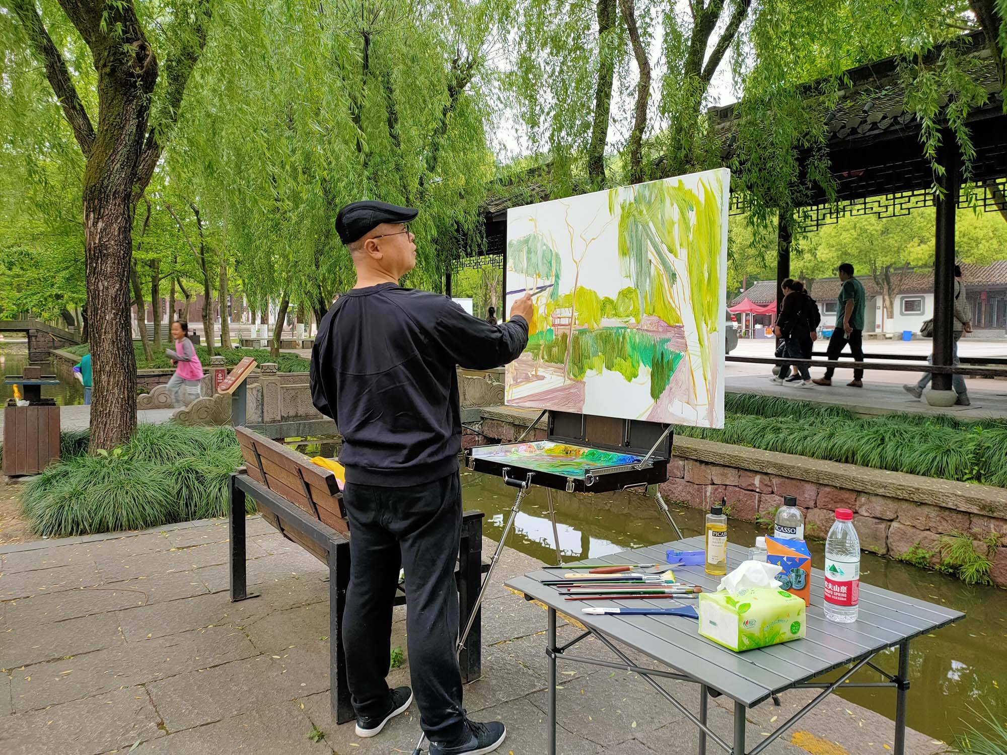 吕文扬绘画大师的写生足迹与艺术灵感迸发