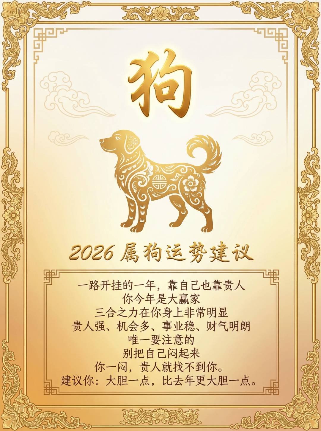 生肖狗几月运势最好呀女生(属狗的女人几月出生命最好)