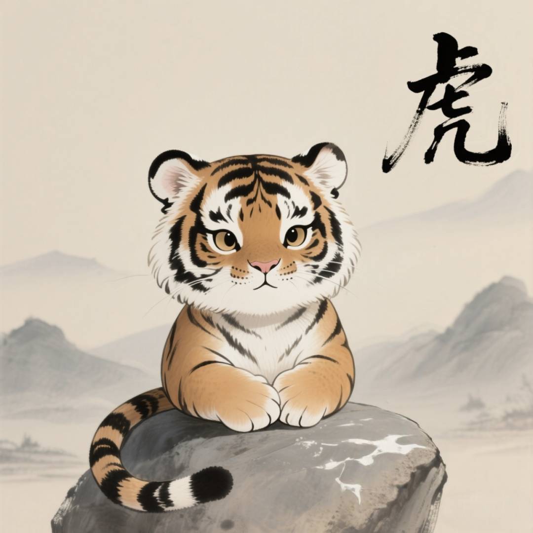 生肖虎八字配对运势图(生肖虎八字配对运势图片)