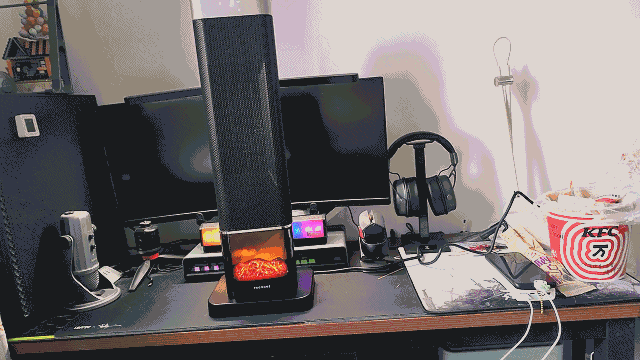 租房党入！宫菱暖风机测评：小空间速热+欧盟认证，母婴级柔风感