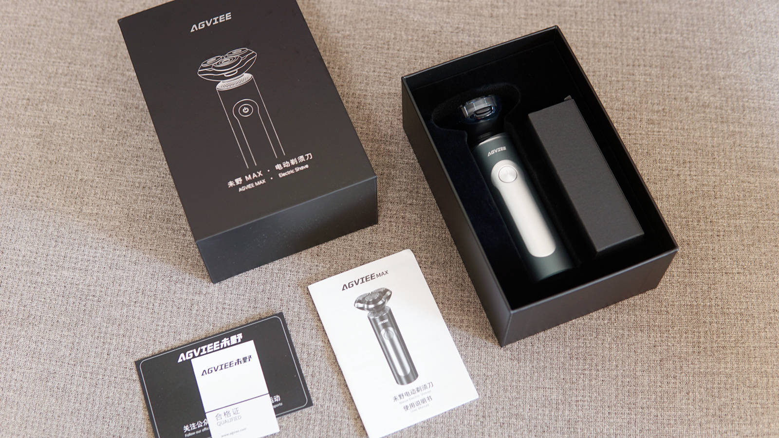 三层刀网剃净力遥遥领先!未野MAX剃须刀:23000高转速媲美千元机