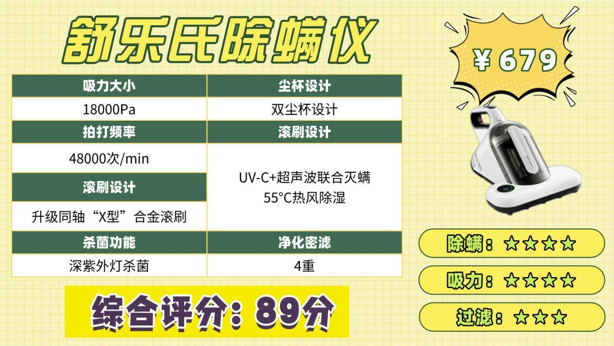 最好的除螨仪是哪个牌子？除螨仪什么牌子好？新手必看十大公认好用的除螨仪品牌，避雷专场