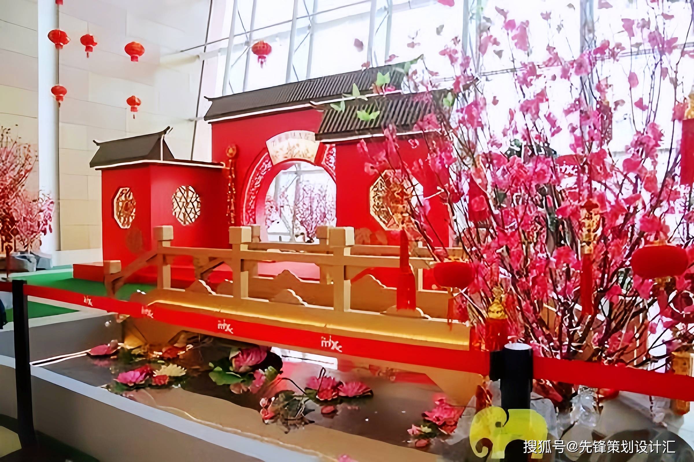 江茂名阳江云浮商场春节节日氛围美陈活动设计公司精选