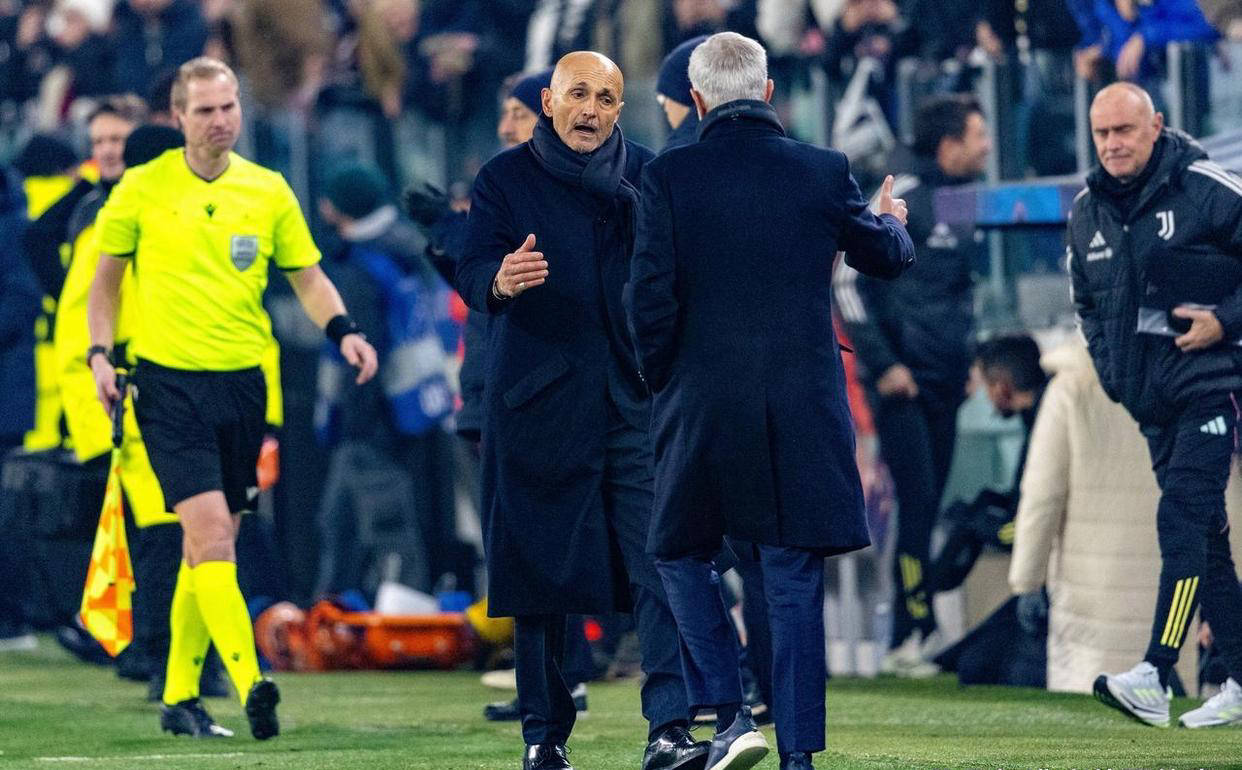 尤文图斯主场2-0战胜本菲卡,斯帕莱蒂送穆里尼奥面临欧冠生死局