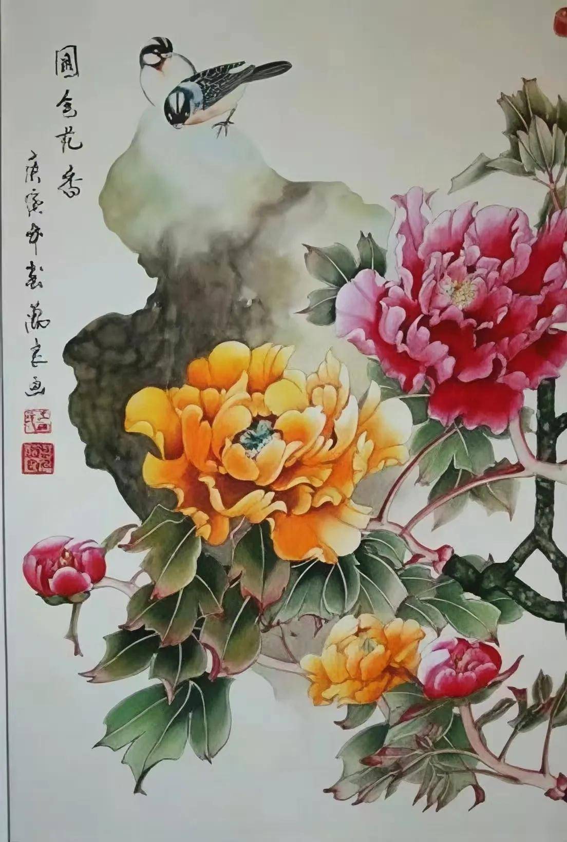 牡丹花开_蝴蝶自来——王万良工笔画观感 图2