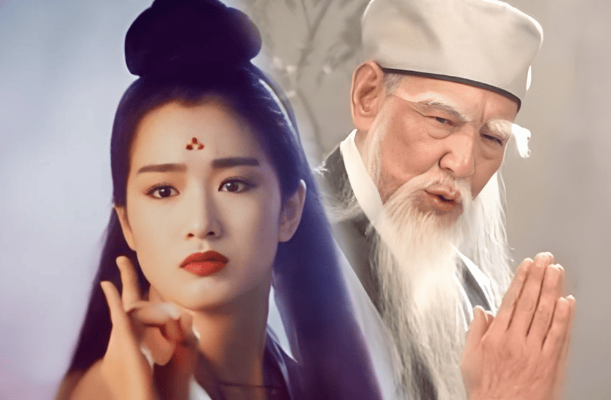 原创            难怪扫地僧天下无敌，你看他师父是谁，天山童姥与那人有一段情