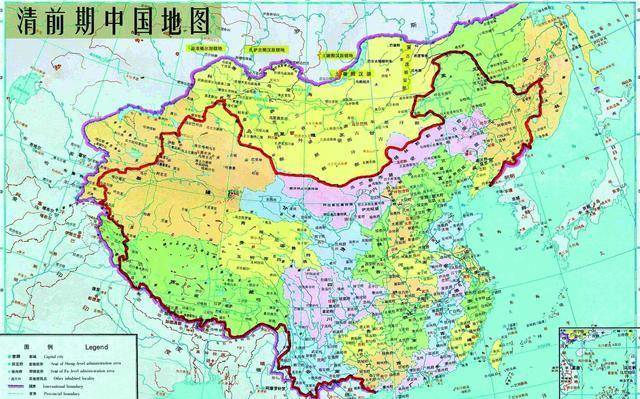 如果没有清朝，中国的领土面积将有多大？