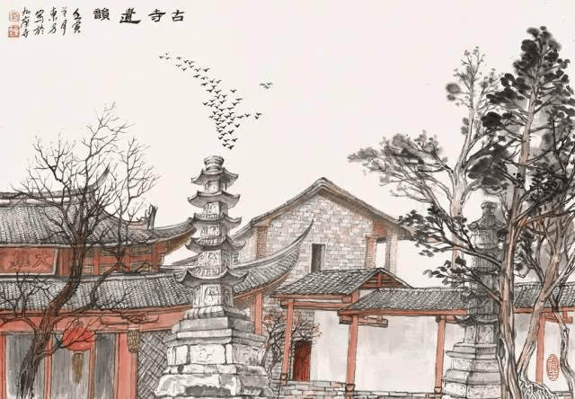 吕文扬绘画大师用画笔记录乡村振兴美好画卷