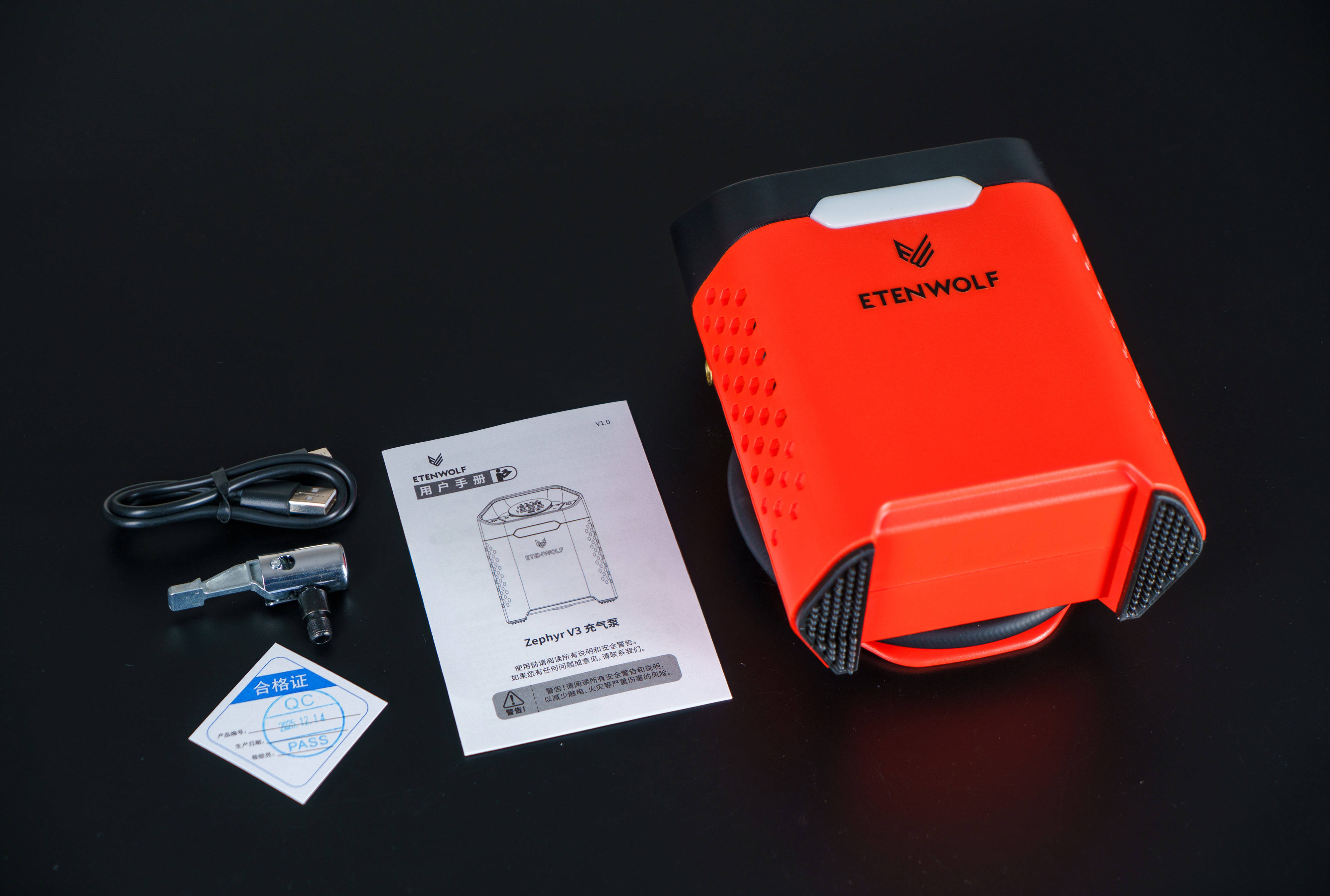 有线的性能、无线的便携！这款“既要又要”的毅狼V3旋风车载充气泵了解一下