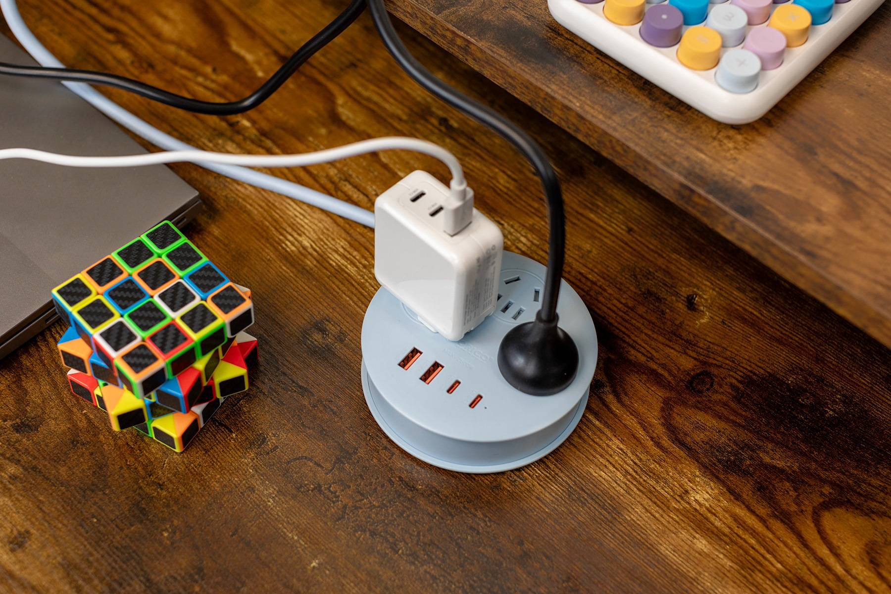 桌面美学能量站，奥睿科电小包插排，让我的桌面不再杂乱无章