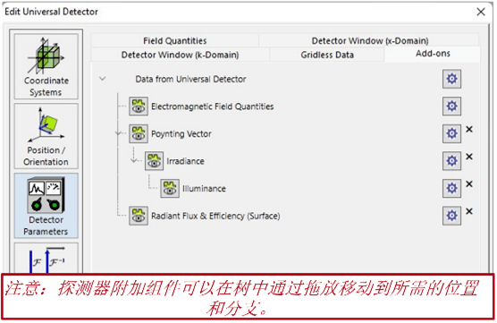 VirtualLab:通用探测器的图15