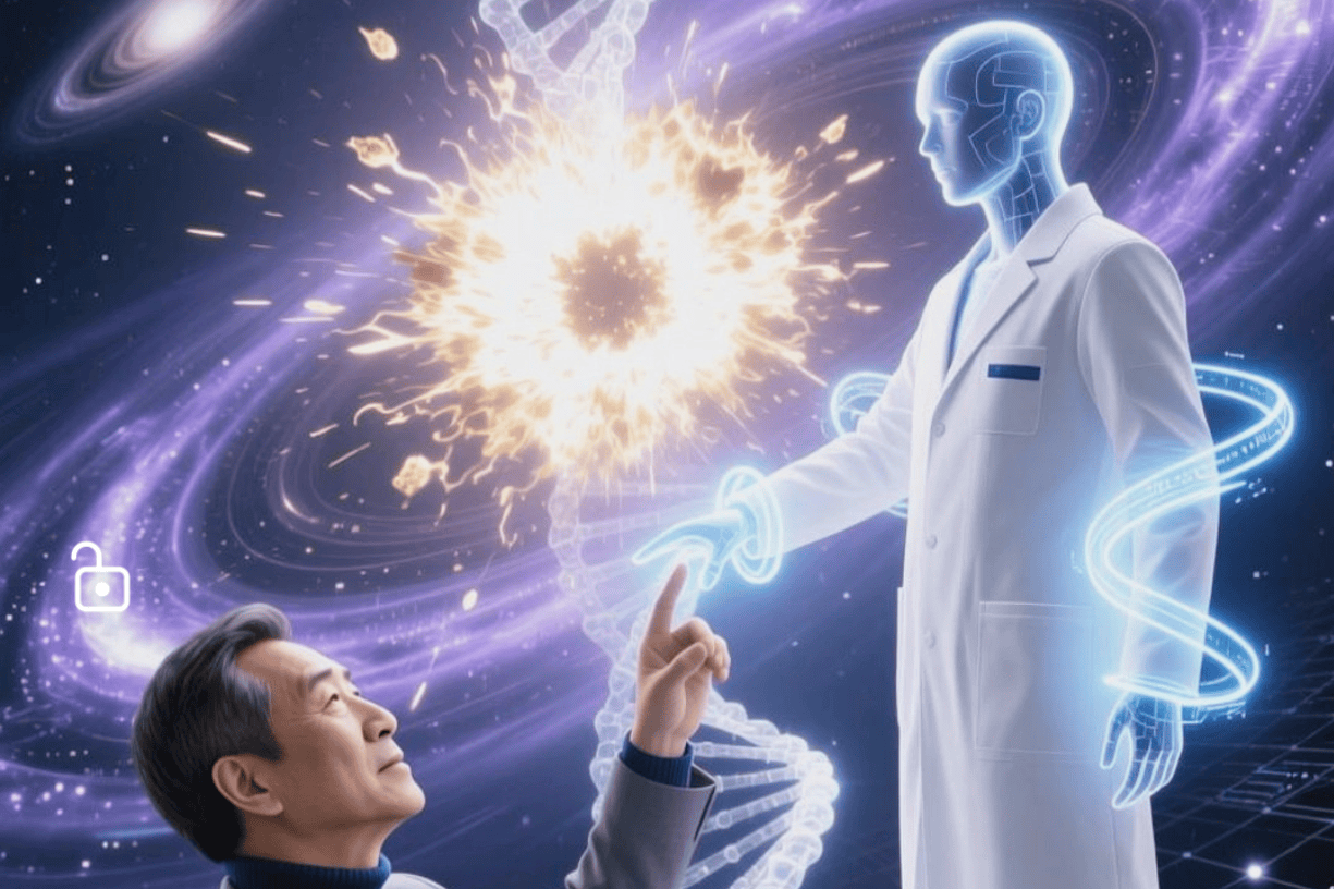 邓正红软实力哲学:DNA螺旋与星系结构相似 规则场不同尺度的显化